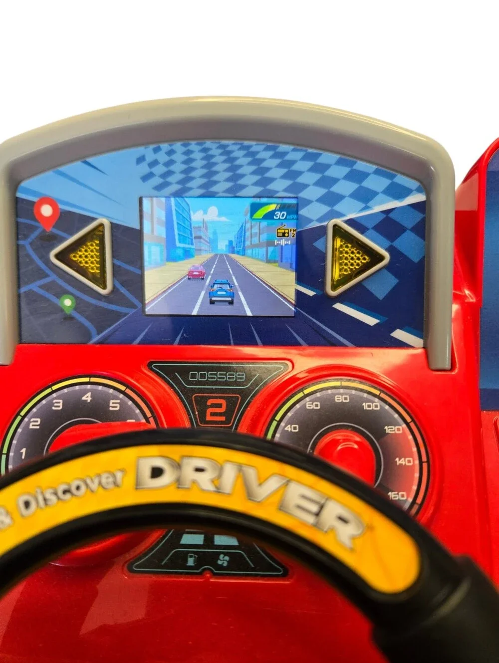 🚗 VTech Race & Discover Driver Interactive Steering Wheel Learning Toy | Preten